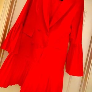Red Blazer Dress 🌹